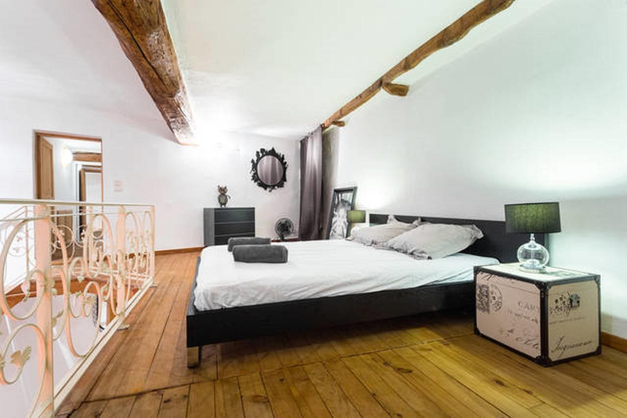 Ferienwohnung Le Prefecture - Luxueux F3 En Duplex, Ascenseur, Coeur Vieux-Nizza Exterior foto