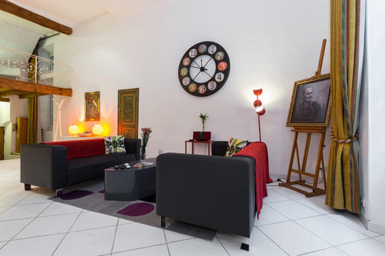 Ferienwohnung Le Prefecture - Luxueux F3 En Duplex, Ascenseur, Coeur Vieux-Nizza Exterior foto