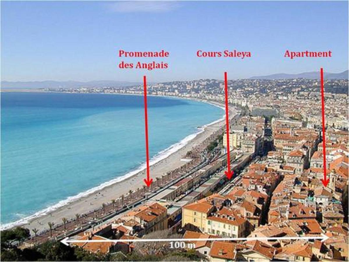Ferienwohnung Le Prefecture - Luxueux F3 En Duplex, Ascenseur, Coeur Vieux-Nizza Exterior foto