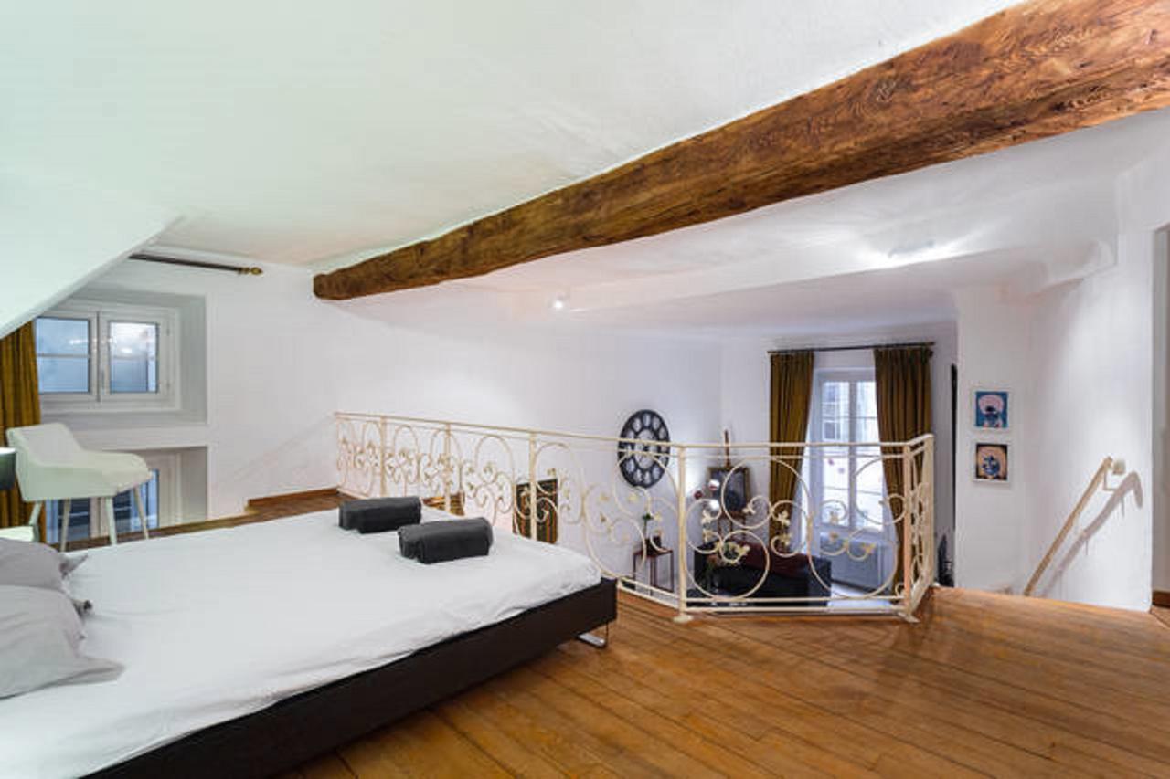 Ferienwohnung Le Prefecture - Luxueux F3 En Duplex, Ascenseur, Coeur Vieux-Nizza Exterior foto