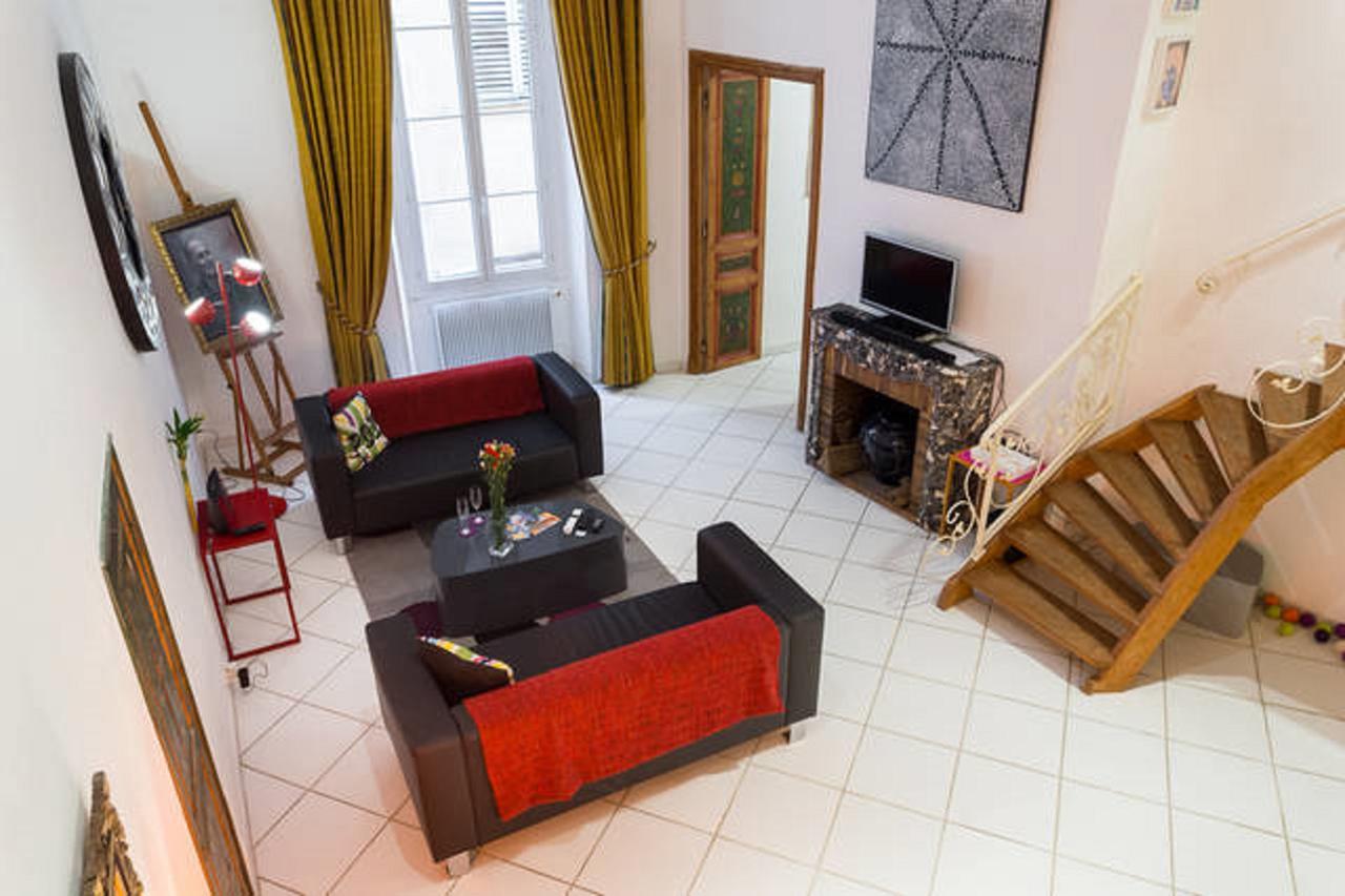 Ferienwohnung Le Prefecture - Luxueux F3 En Duplex, Ascenseur, Coeur Vieux-Nizza Exterior foto